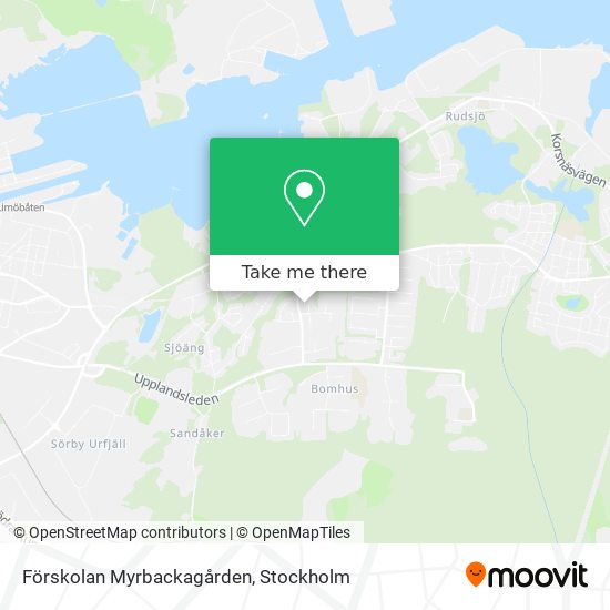 Förskolan Myrbackagården map