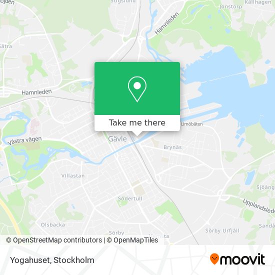 Yogahuset map