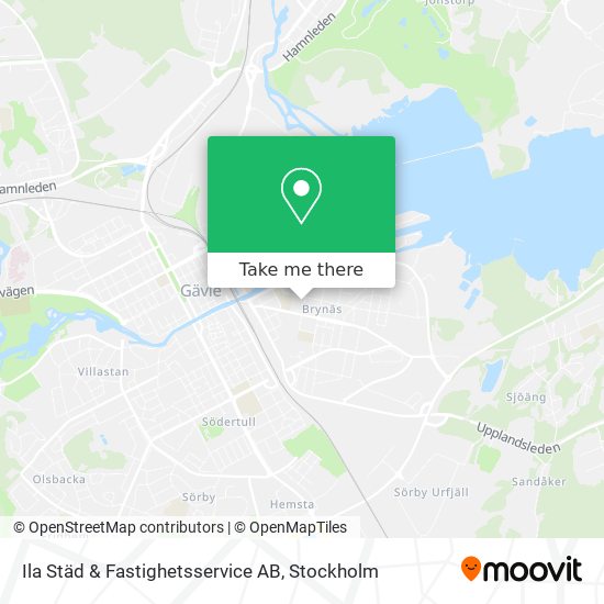 Ila Städ & Fastighetsservice AB map