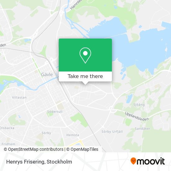 Henrys Frisering map