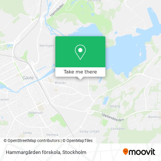 Hammargården förskola map