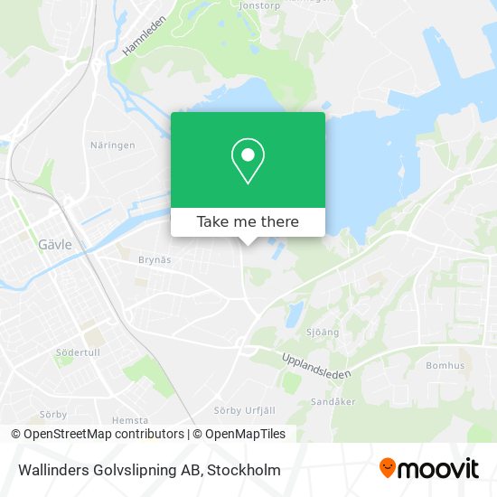 Wallinders Golvslipning AB map