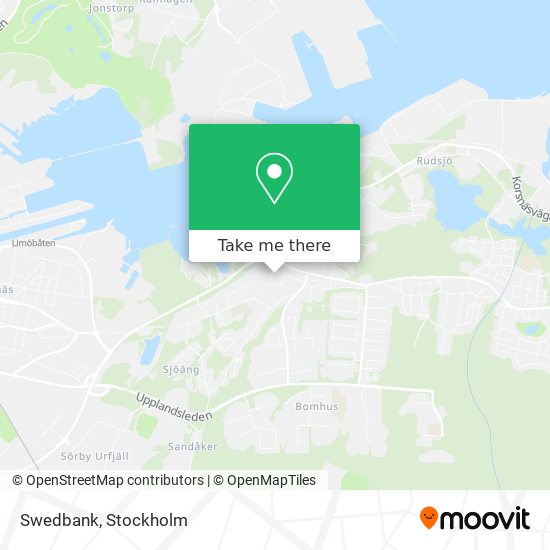 Swedbank map