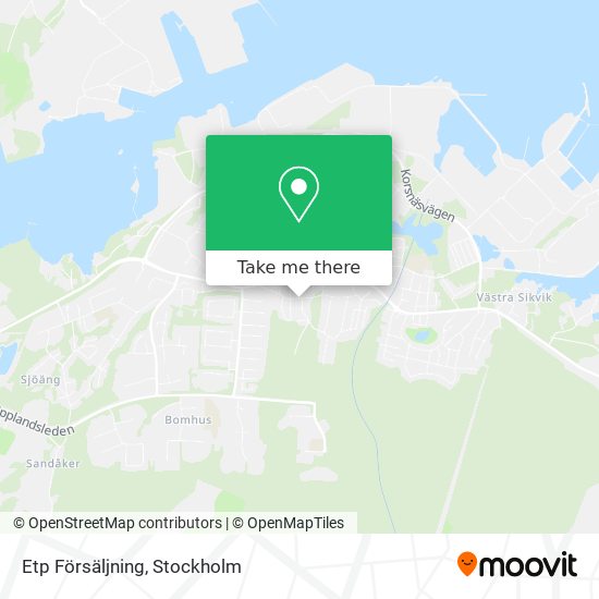 Etp Försäljning map