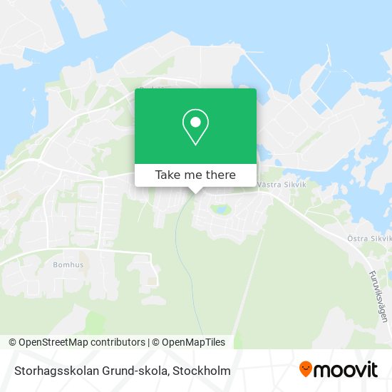 Storhagsskolan Grund-skola map