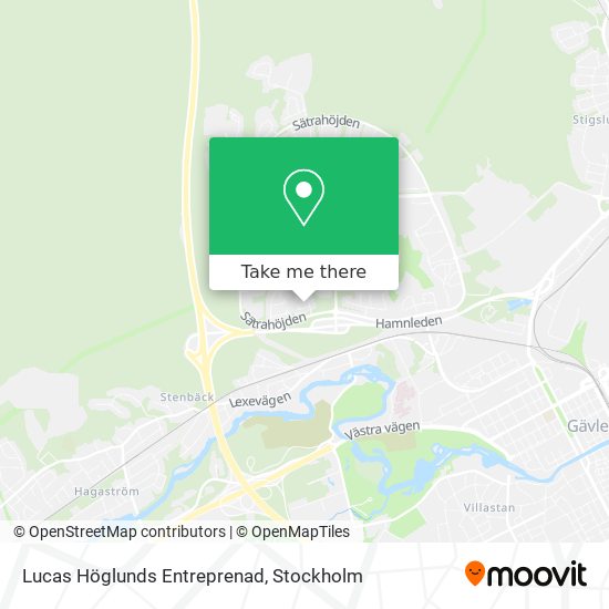 Lucas Höglunds Entreprenad map