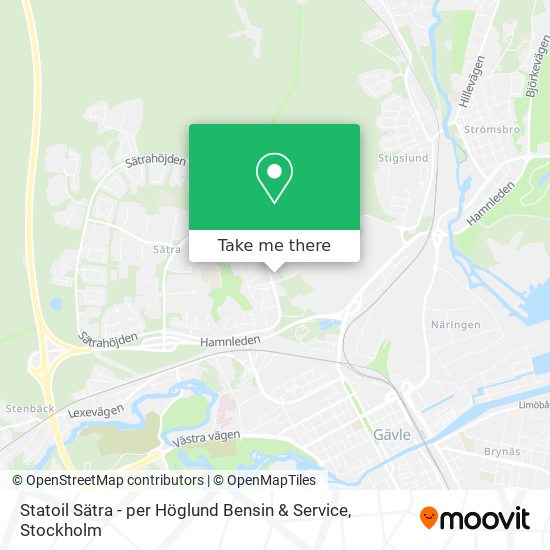 Statoil Sätra - per Höglund Bensin & Service map