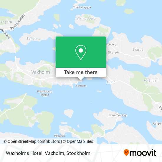 Waxholms Hotell Vaxholm map