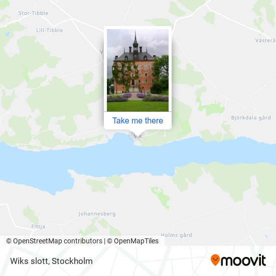 Wiks slott map