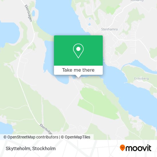 Skytteholm map