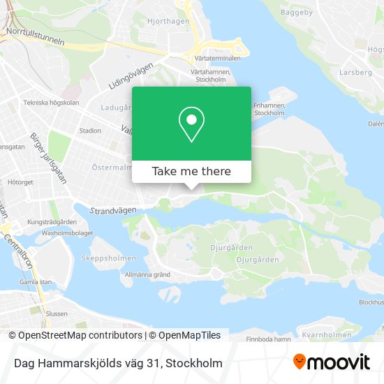 Dag Hammarskjölds väg 31 map
