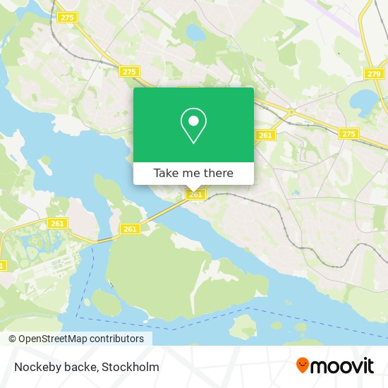 Nockeby backe map