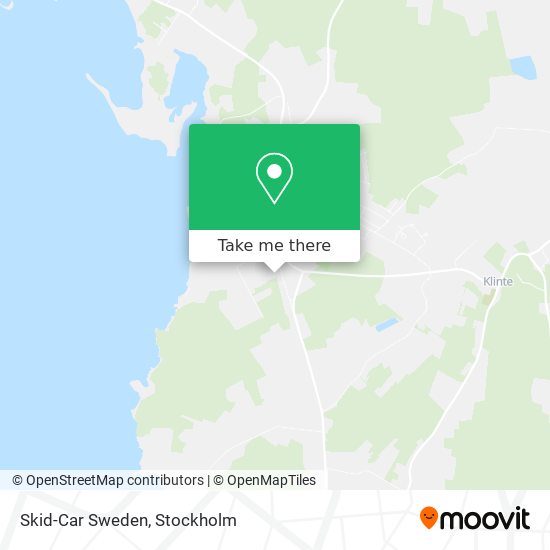 Skid-Car Sweden map