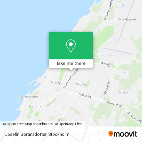 Josefin Göransdotter map