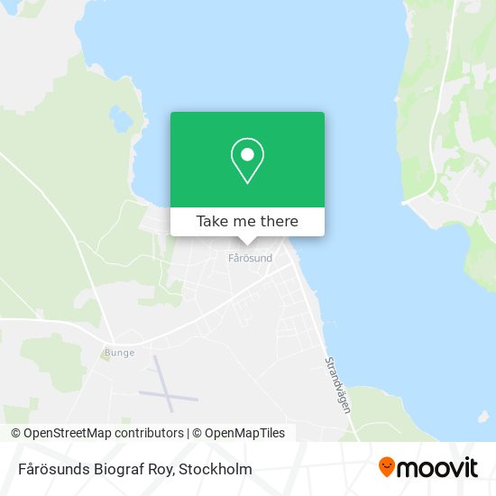 Fårösunds Biograf Roy map