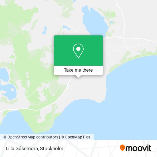 Lilla Gåsemora map