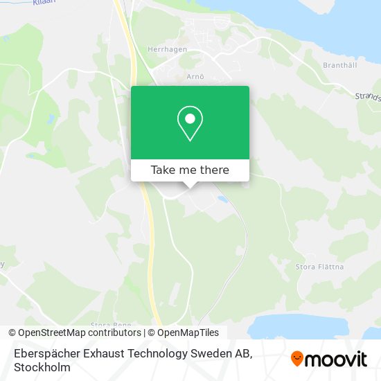 Eberspächer Exhaust Technology Sweden AB map