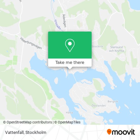 Vattenfall map