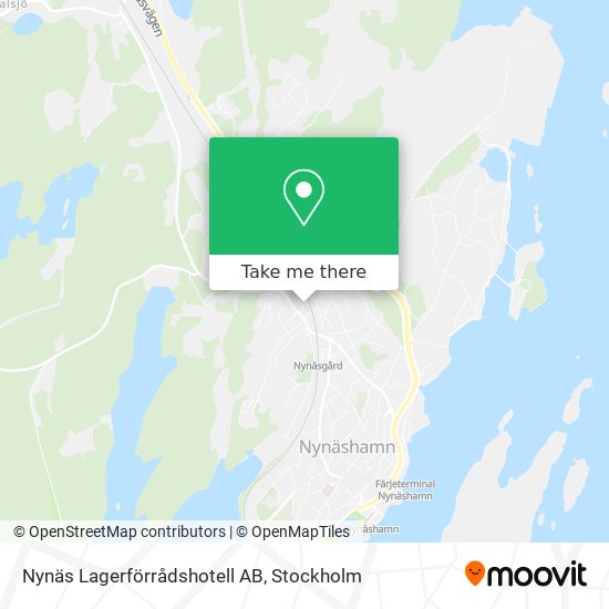 Nynäs Lagerförrådshotell AB map