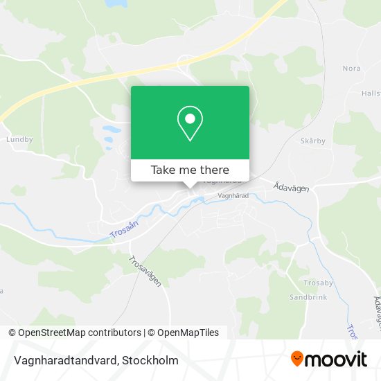 Vagnharadtandvard map