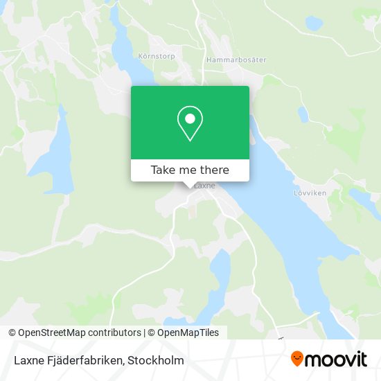 Laxne Fjäderfabriken map
