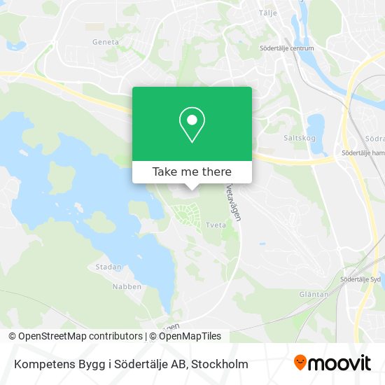 Kompetens Bygg i Södertälje AB map