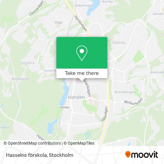 Hasselns förskola map