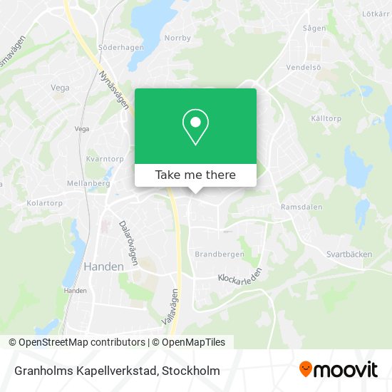 Granholms Kapellverkstad map