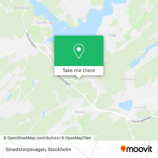 Smedstorpsvägen map