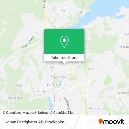 Koben Fastigheter AB map