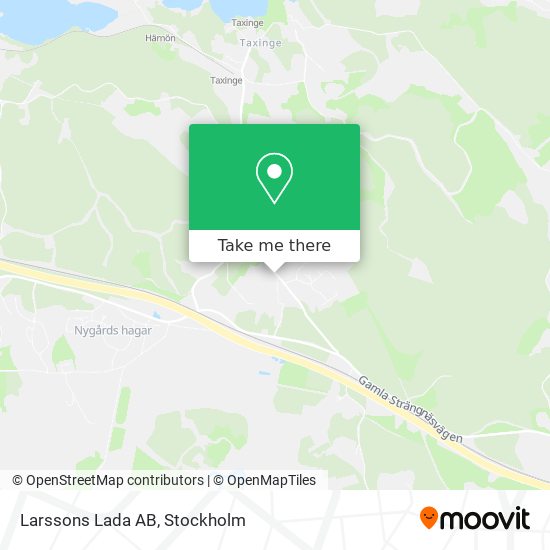 Larssons Lada AB map
