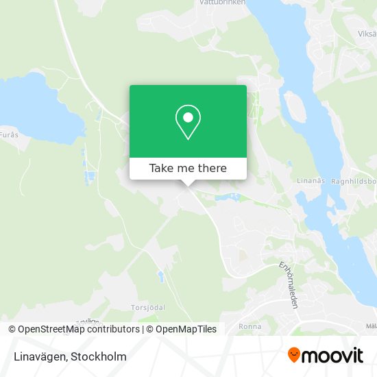 Linavägen map