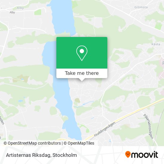 Artisternas Riksdag map