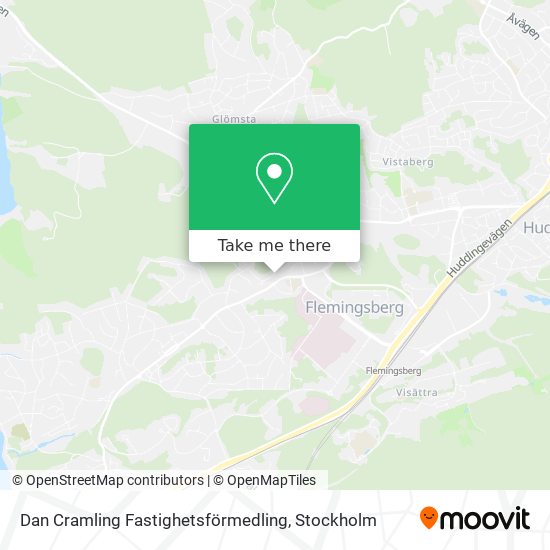 Dan Cramling Fastighetsförmedling map