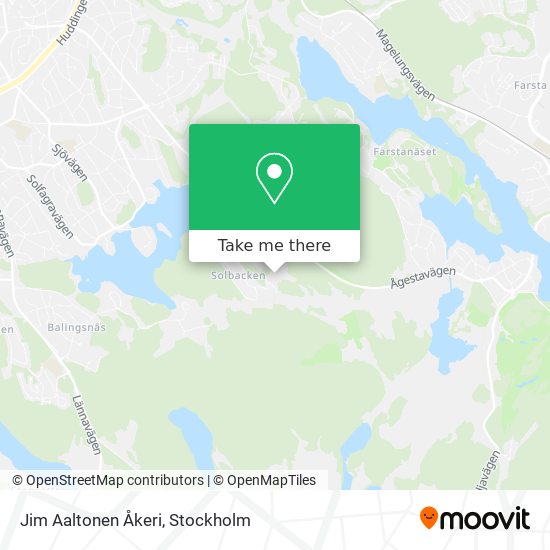 Jim Aaltonen Åkeri map