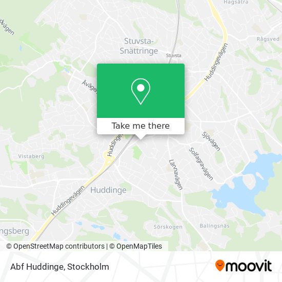 Abf Huddinge map