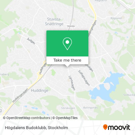 Högdalens Budoklubb map