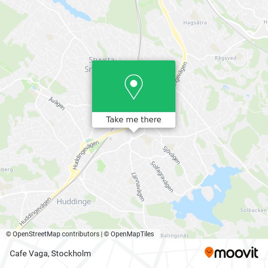 Cafe Vaga map