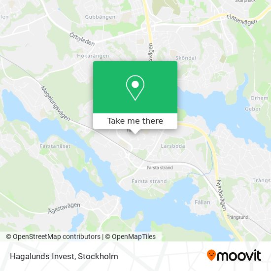 Hagalunds Invest map