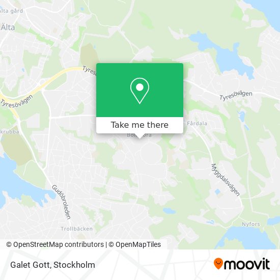 Galet Gott map