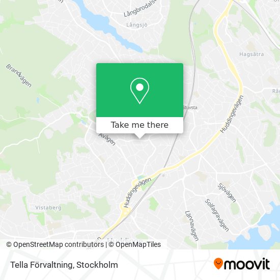 Tella Förvaltning map