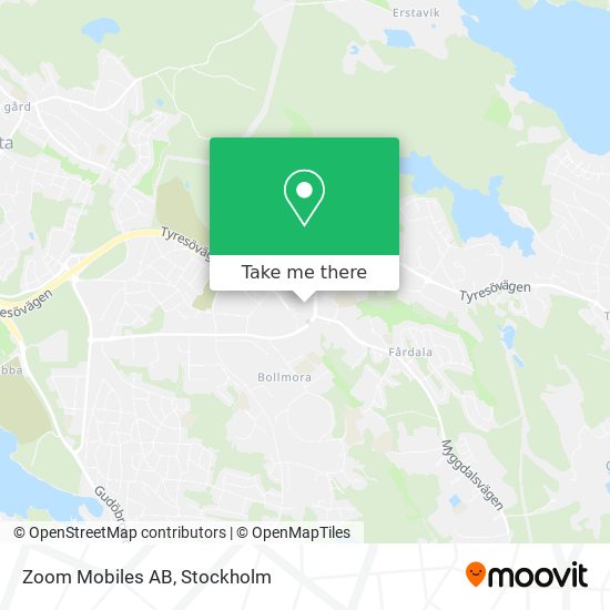 Zoom Mobiles AB map