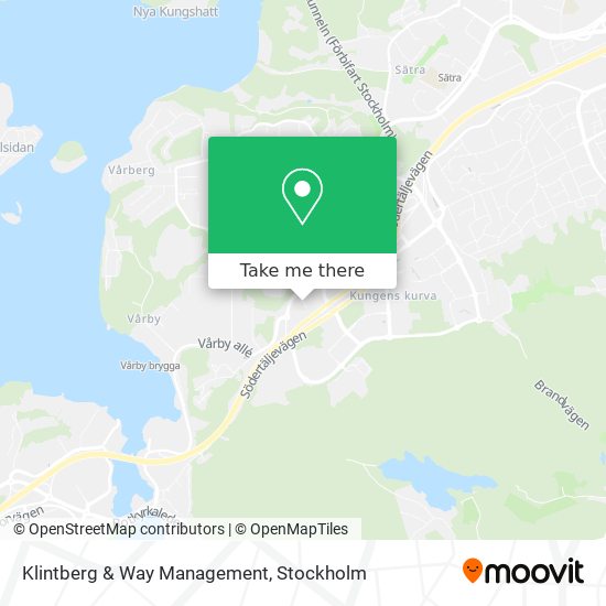 Klintberg & Way Management map