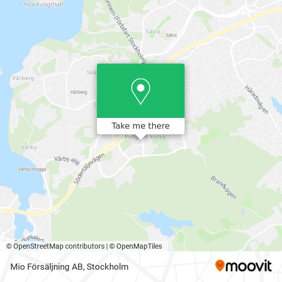 Mio Försäljning AB map