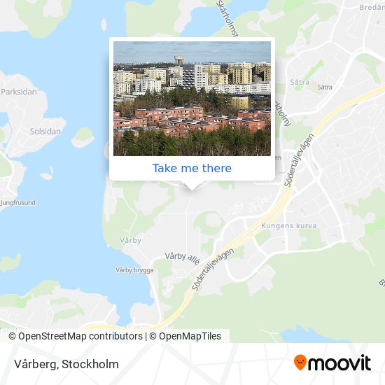 Vårberg map