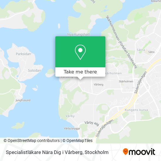 Specialistläkare Nära Dig i Vårberg map