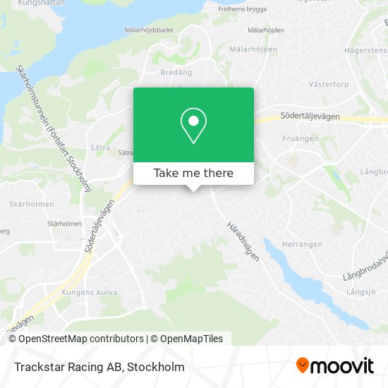 Trackstar Racing AB map