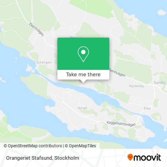 Orangeriet Stafsund map