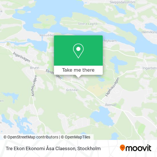 Tre Ekon Ekonomi Åsa Claesson map
