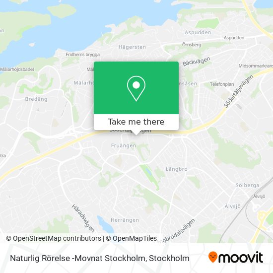 Naturlig Rörelse -Movnat Stockholm map